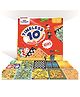 Clapjoy Timeless 10-in-1 Board Games Combo for Kids & Adults