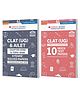 Oswaal Books CLAT (UG) and AILET 6 Years' Chapter-wise and Topic-wise Solved Papers + 10 Mock Test Papers (Set of 2 books) | For 2026 Admission Test