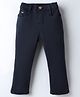 Noddy Solid Trousers - Navy Blue