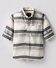 Noddy Full Sleeves Striped Shirt - Yellow