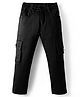 Rikidoos Solid Cargo Pants - Black