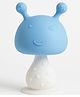 The little lookers Silicone Mushroom Shape Baby Teether - Blue