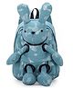 Happy Hues 3D Bunny Backpack for Kids 12 Litre Lightweight & Waterproof School Bag with Multiple Compartments, Perfect for Kids - Height 15.7 Inches