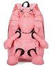Happy Hues 3D Backpack for Kids, 12 Litre Lightweight & Waterproof School Bag with Multiple Compartments, Perfect for Kids Pink - Height 15.7 Inches