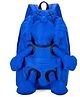 Happy Hues 3D Backpack for Kids, 12 Litre Lightweight & Waterproof School Bag with Multiple Compartments, Perfect for Kids Blue - Height 15.7 Inches