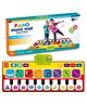 Happy Hues Musical Piano Keyboard Mat for Kids-Multifunctional Musical Mat for Kids- Toddlers Touch Play & Dancing Mat- Multicolor