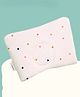 ADMIRAE Premium Head Shaping Memory Foam Baby Pillow, Triangles Print