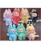 Yamama Cute Energy Monster Style Vinyl Plush Keychain  Mystery Box Collectible Toy Pendant for Kids & Adults 17 cm (Color and Design May Vary )