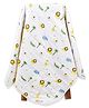 Mom's Home Organic Cotton Baby AC Quilt with Lion Print - White