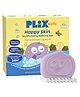 PLIX Kids Happy Skin Moisturizing Bathing Bar | Gentle, soap-free | 24-hour hydration & skin-softening care | 75g