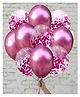 Funcart Balloon Decoration Bouquet  Rose Pink - Pack of 10