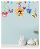 Funcart Mickey House Club Themed Swirl Decoration Multicolor - Pack of 6