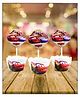Funcart Cars Party Theme Cup Cake Wrapper & topper - Pack of 24