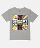 Wear Your Mind Cotton Knit Disney Toy Story Featuring Half Sleeves Little Green Man Character Printed Tee - Grey