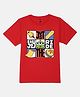 Wear Your Mind Cotton Knit Disney Toy Story Featuring Half Sleeves Little Green Man Character Printed Tee - Red