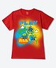 Wear Your Mind Cotton Blend Knit Disney Toy Story Featuring Half Sleeves Character Printed Tee - Red