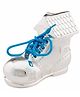 Crown Forever Frazer and Haws Shoe House Shape Money Bank - Silver