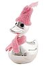 Crown Forever Frazer and Haws Duck Shape Money Bank - Silver & Pink