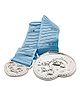 Crown Forever Frazer And Haws Measuring Tape Bear Design - Blue Silver  