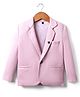 Rikidoos Full Sleeves Solid Blazer - Purple