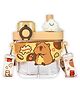 Little Surprise Box Capybara Tritan Dual Beverage compartment Stainless Steel kids Water Bottle Brown - 580ml