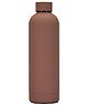 Little Surprise Box Matt Finish Premium Stainless steel Double Wall Bottle Walnut Brown - 750 ml