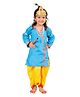 Itsmycostume Janmashtami Theme Lord Krishna Costume Set - Blue