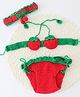 Woonie Tomato Costume Photo Props Set - Red
