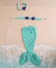 Woonie Mermaid Tale Costume Photo Prop Set - Green