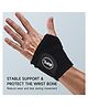 BPL Medical Technologies OrthoCare Elastic Wrist Binder with Thump Support | Wrist Brace | Wrist Support for Arthritis and Tendinitis Pain Relief for Men & Women - Universal Size