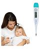 BPL Medical Technologies Accudigit DT-04 Mercury-Free Digital Thermometer With Quick Measurement of Oral & Underarm Temperature in Celsius & Fahrenheit | High Accuracy|Digital Display|Water Resistance