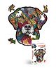 Webby Dog Jigsaw Puzzle Travel Game Toy for Kids and Adults (26 Pieces)