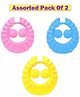Ortis Adjustable Bathing Baby Shower Cap - Pack Of 2 ( Color May Vary )