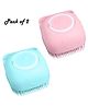 Ortis Silicone Massage Bath Brush - Pink