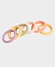 Mi Arcus Set Of 6 Solid Rubber Bands - Multi Colour