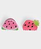 Mi Arcus Set Of 2 Fruits Designed Hair Clutures - Multi Colour