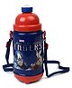 Marvel Avengers Sipper Bottle With Push Button Blue Red - 400 ml