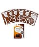 Raaga Professional Chocolate Pedicure & Manicure Kit | 99% Pure Cocoa Butter | 6 Step Kit (63g)