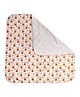 Adore Pro SPRING! The Premium Organic Muslin Multipurpose Baby Towel cum Blanket - 75*75 cms - Busy Bunny Theme