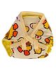 Adore Insta Dry Baby Cloth Tie Knot Langot/ Nappies/ Langota - Holds up to 2 Pees-  0-3 Months-Yellow Duck