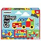 Wondrbox Things That Go, Educational Shapes Learning Game, 88 Pieces, Ages 4+, Over 50 Activities