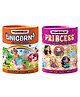 WONDRBOX Jigsaw Puzzle for Kids for Age 5 6 7 Years Boys and Girls | 60 Pieces | Size 15X10 Inches (Unicorn+Princess)