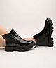 Shoetopia Solid Chelsea Boots - Black