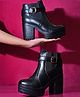 Shoetopia Solid Boots - Black