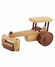 Desi Karigar Wooden Classical Road Roller Toy - Brown