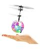 Lattice Motion-Controlled Flying LED Ball  Rechargeable Hover Toy with Colorful Lights & Infrared Sensor for Kids