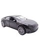 Lattice Die-Cast Black Sports Car Toy  Premium Metal Pullback Vehicle for Kids