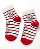 Mustang Cotton Knit Ankle Length Socks with Animal Design - Navy Blue