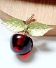 SYGA Women Cute Cherry Forest Fruit Brooch Alloy Accessory in Vibrant Fruit-Inspired Design - Red