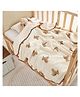 SYGA Baby Blanket Ultra Soft Teddy Bear Design, Cozy Cotton Blanket for Newborn Infant Toddler, Crib & Stroller Use 40 x 40 inch